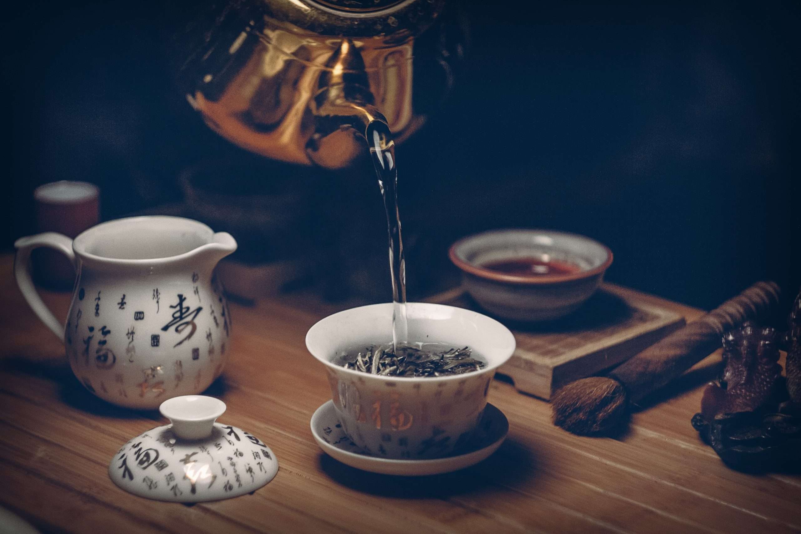 Image of tea ritual.